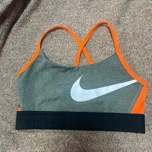 Nike Orange and Gray Swimwear